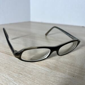 Oliver Peoples Claxon BR Eyeglasses Brown Black Gray Frames 50-17-138